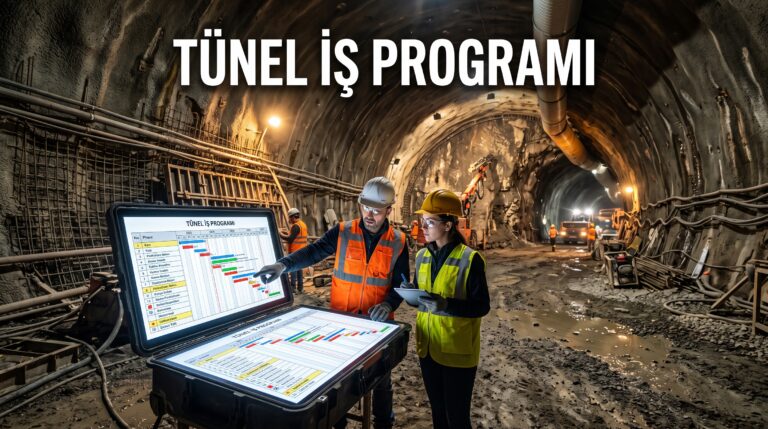 Tünel İş Programı (primevera yoksa?)