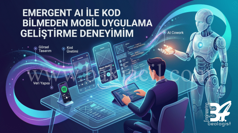 Kod Bilmeden Mobil Uygulama Geliştirmek: Emergent AI ile Tanışın