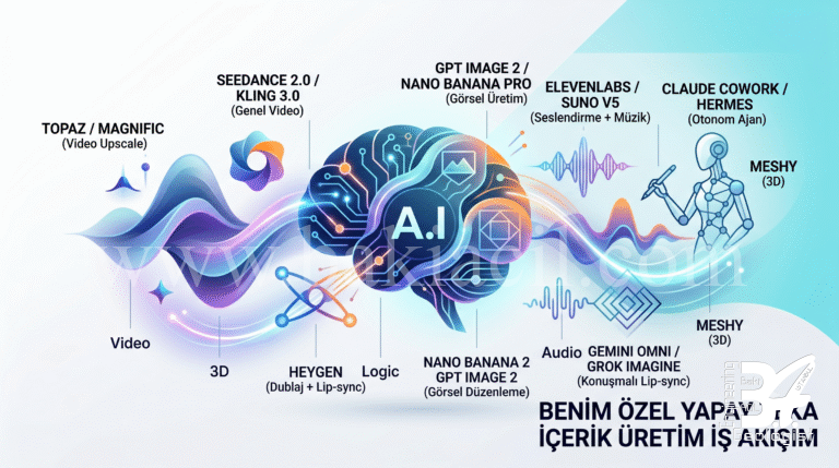 Yapay Zeka Destekli İçerik Üretim İş Akışım