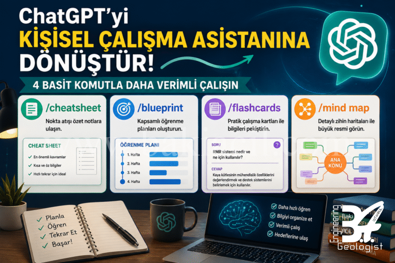 ChatGPT Komutlarıyla Daha Verimli Çalışın: 4 Basit Komutla Öğrenme Sürecinizi Hızlandırın